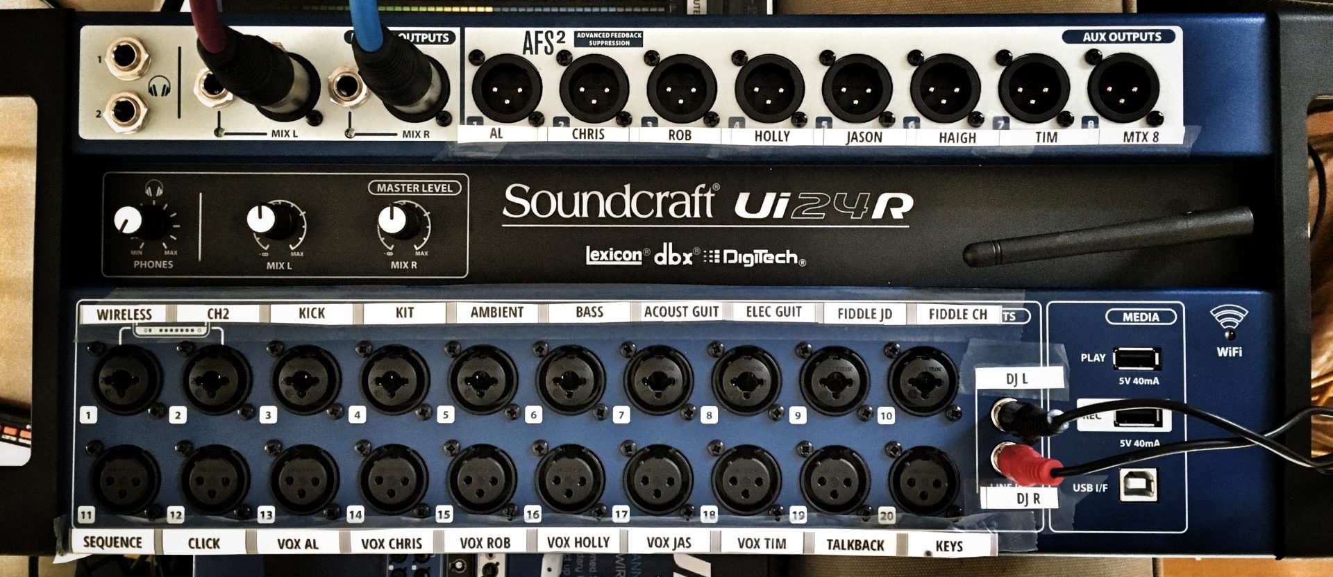The Soundcraft Ui24R - Rollercoaster goes wireless - Rollercoaster